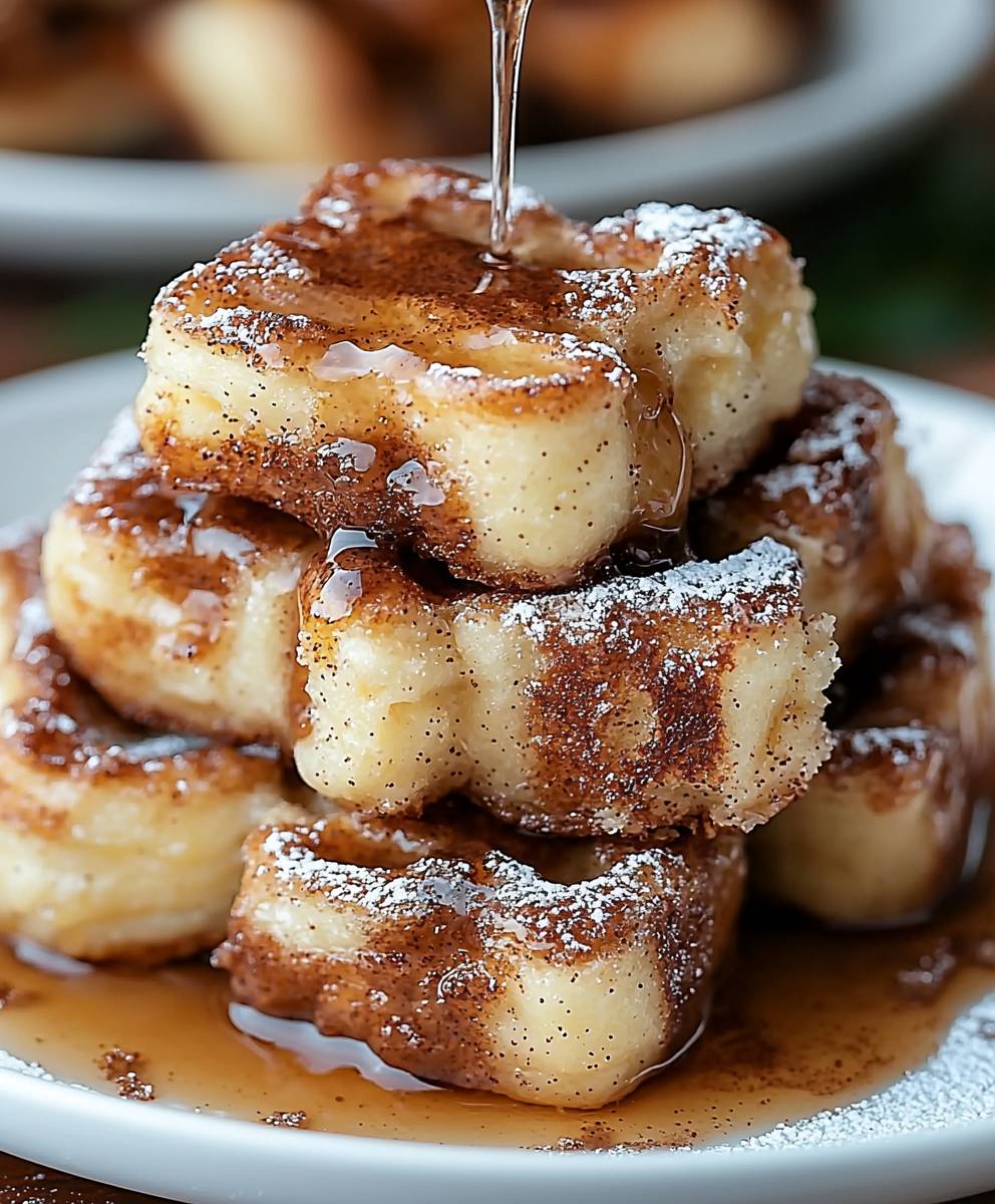 Cinnamon roll french toast
