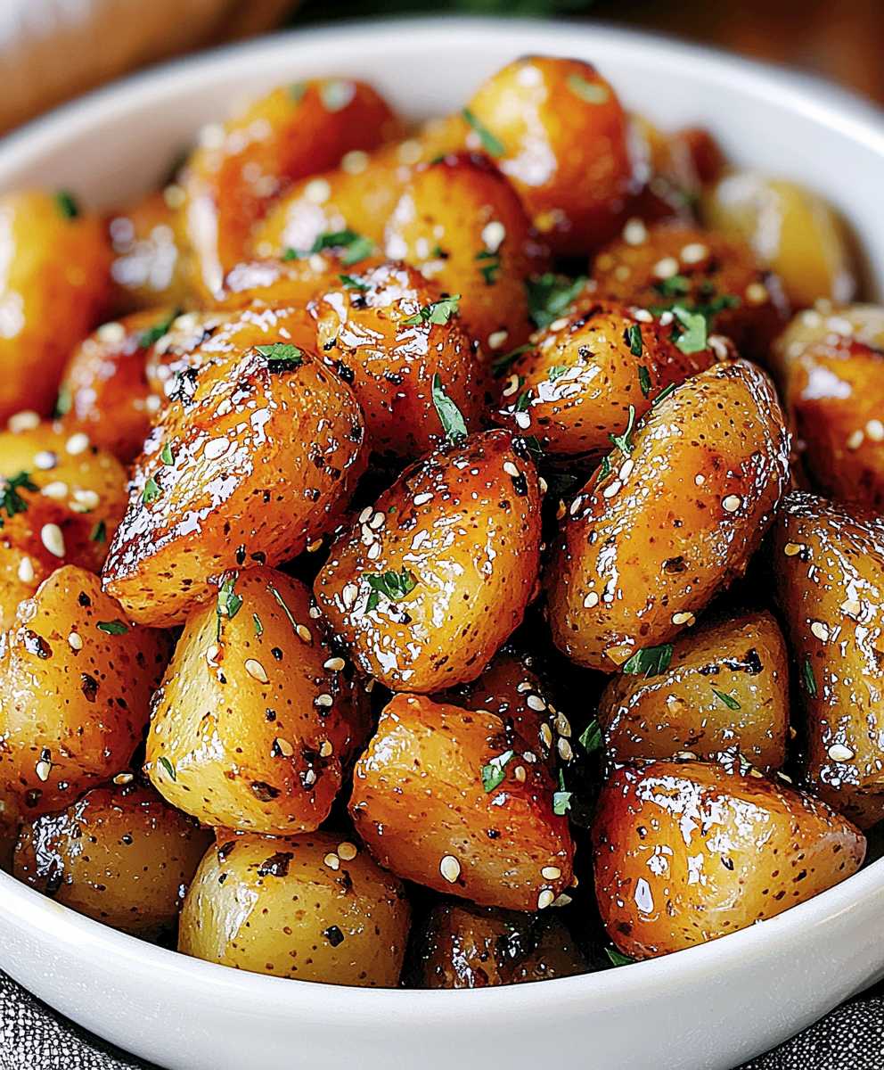 Honey Mustard Potatoes