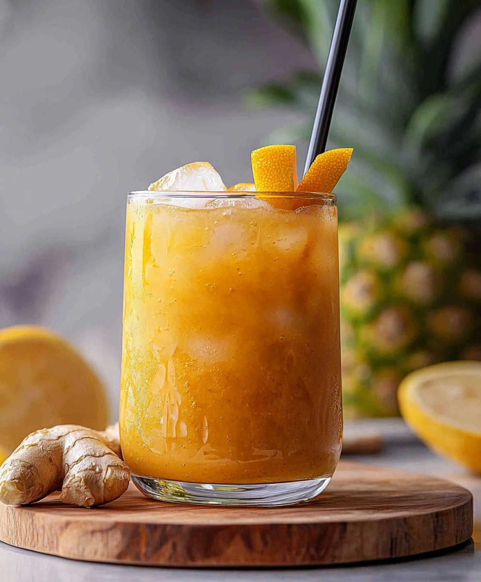 Golden Ginger Drink
