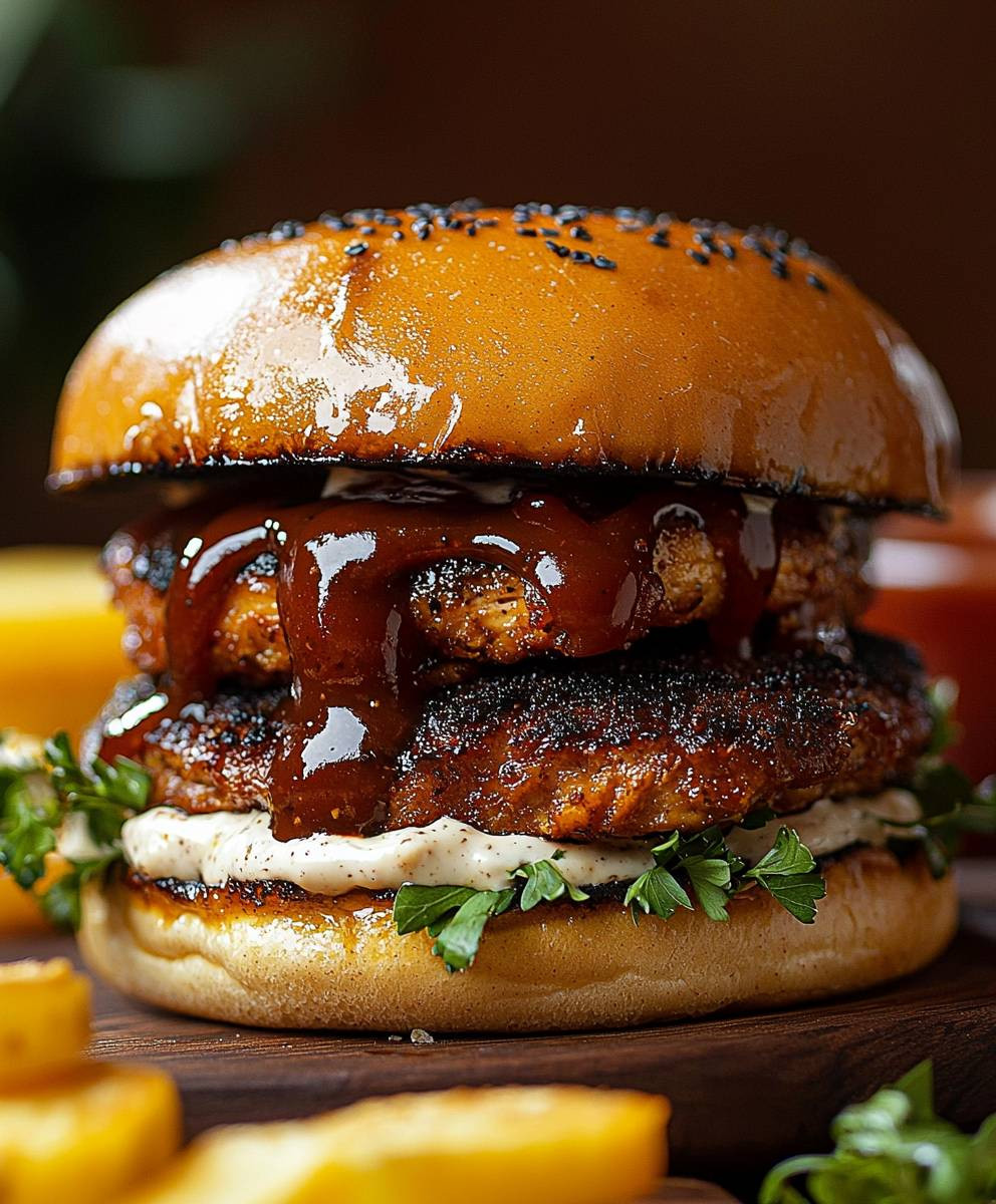 Turkey smash burger