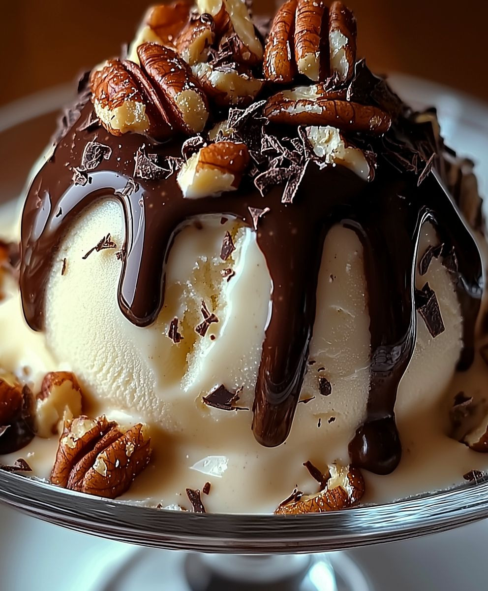 Chocolate Dessert Vanilla Pecan