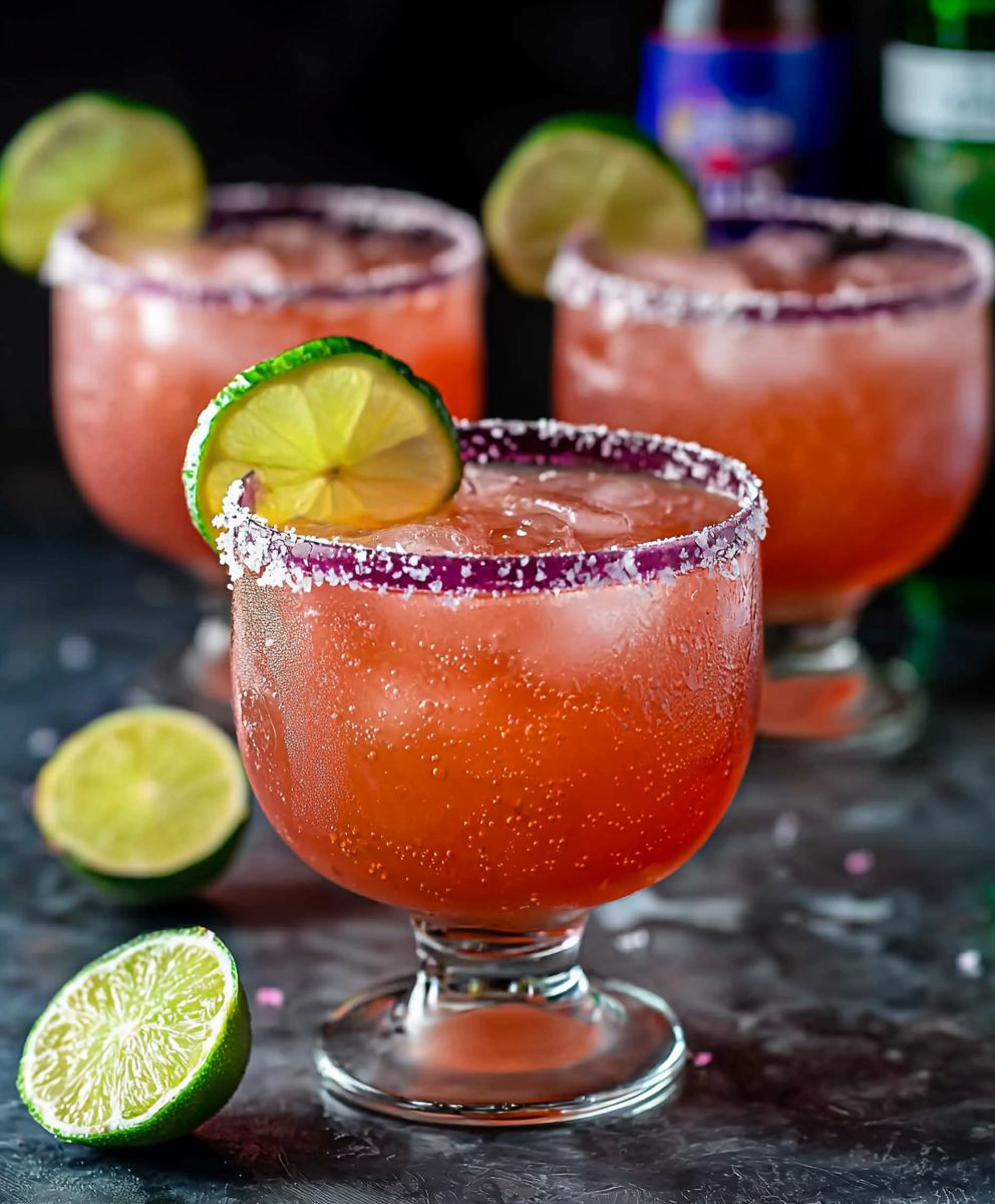 Rhubarb Beer Margaritas