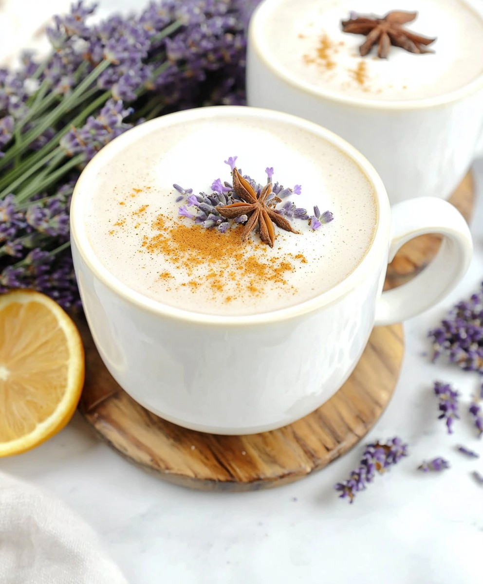 Lavender Chai Latte