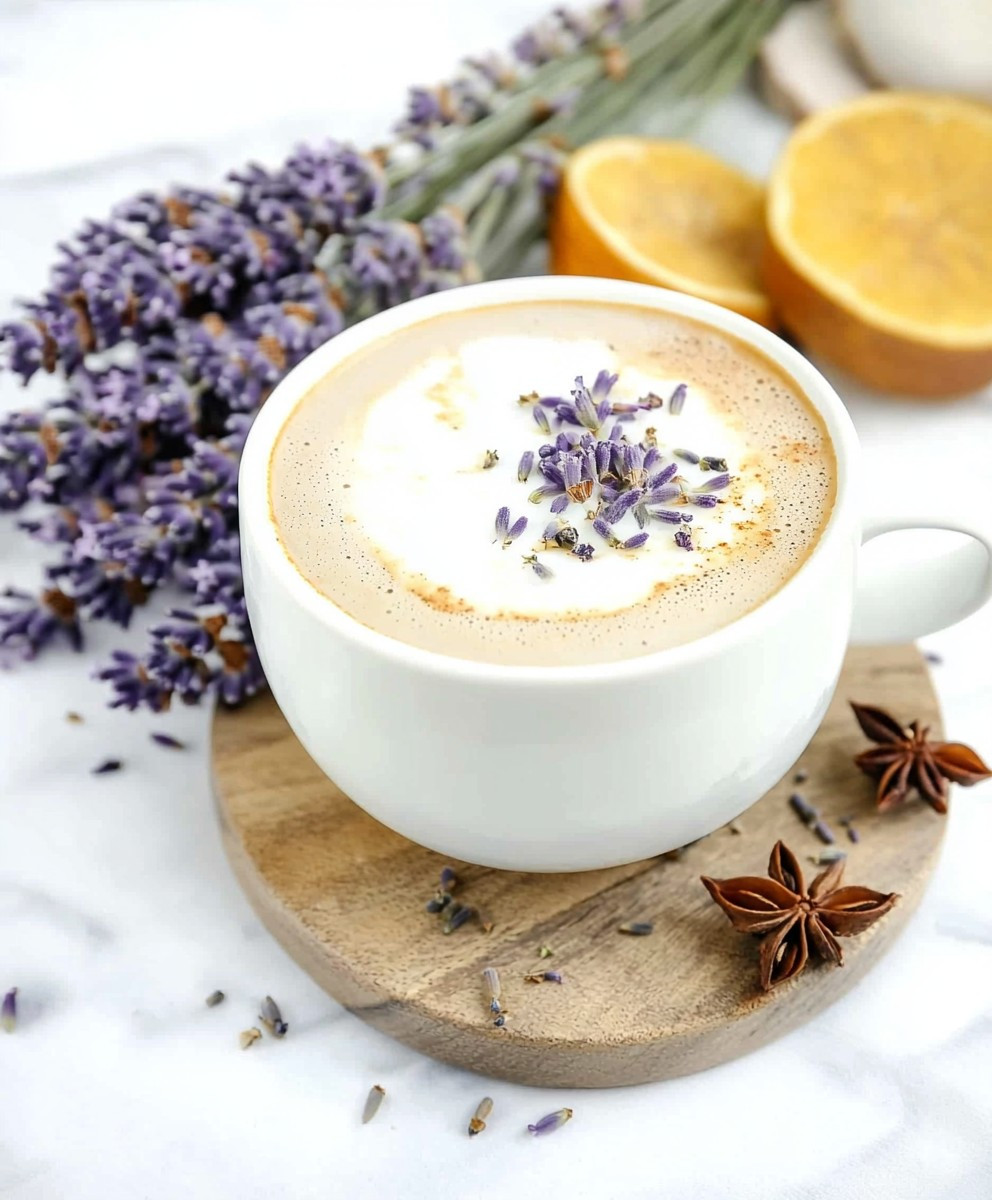Lavender Chai Latte