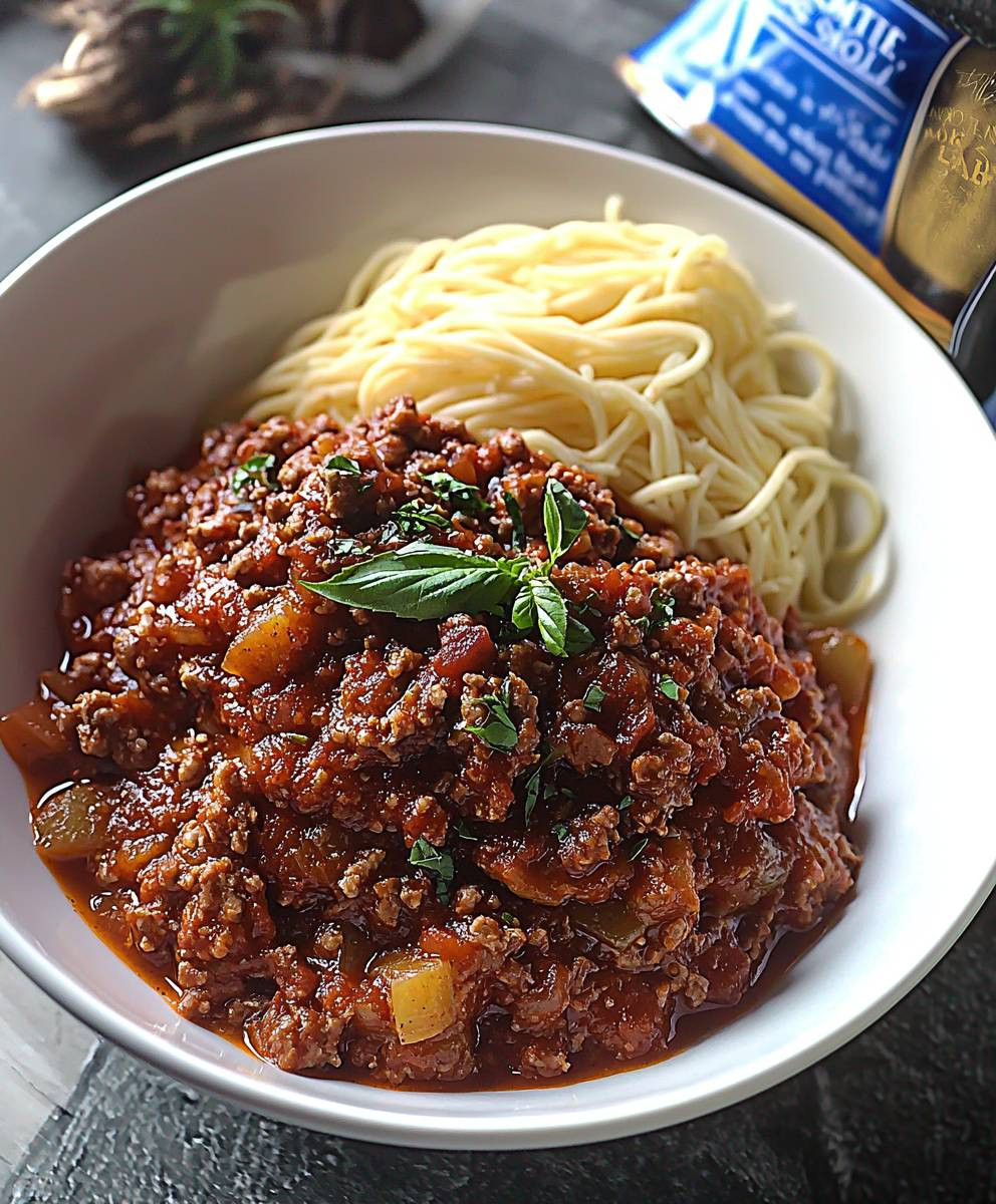 Homemade Meat Sauce