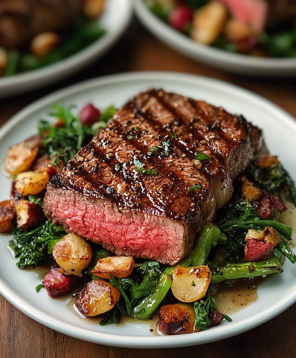Reverse Sear Thick Steak