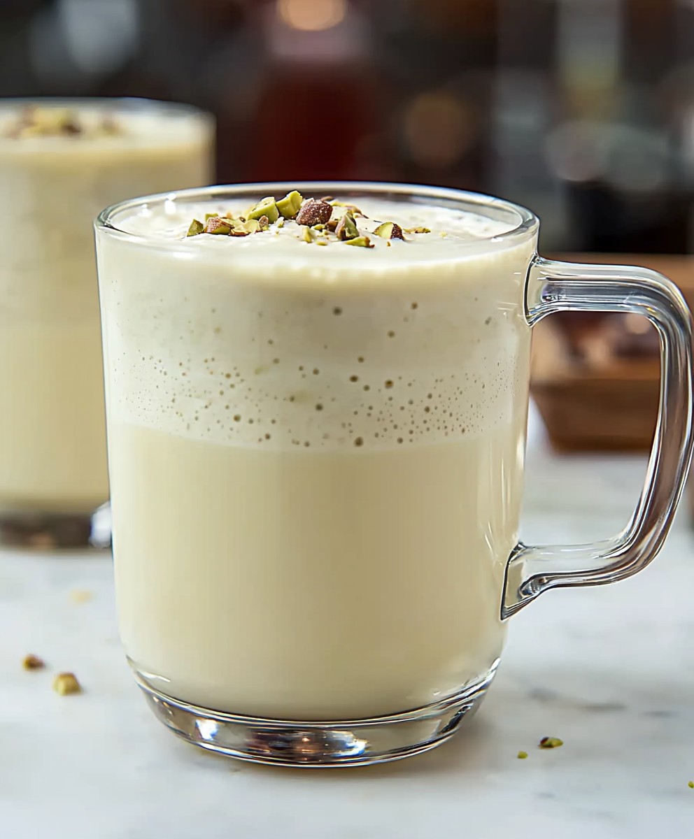 Pistachio White Hot Chocolate