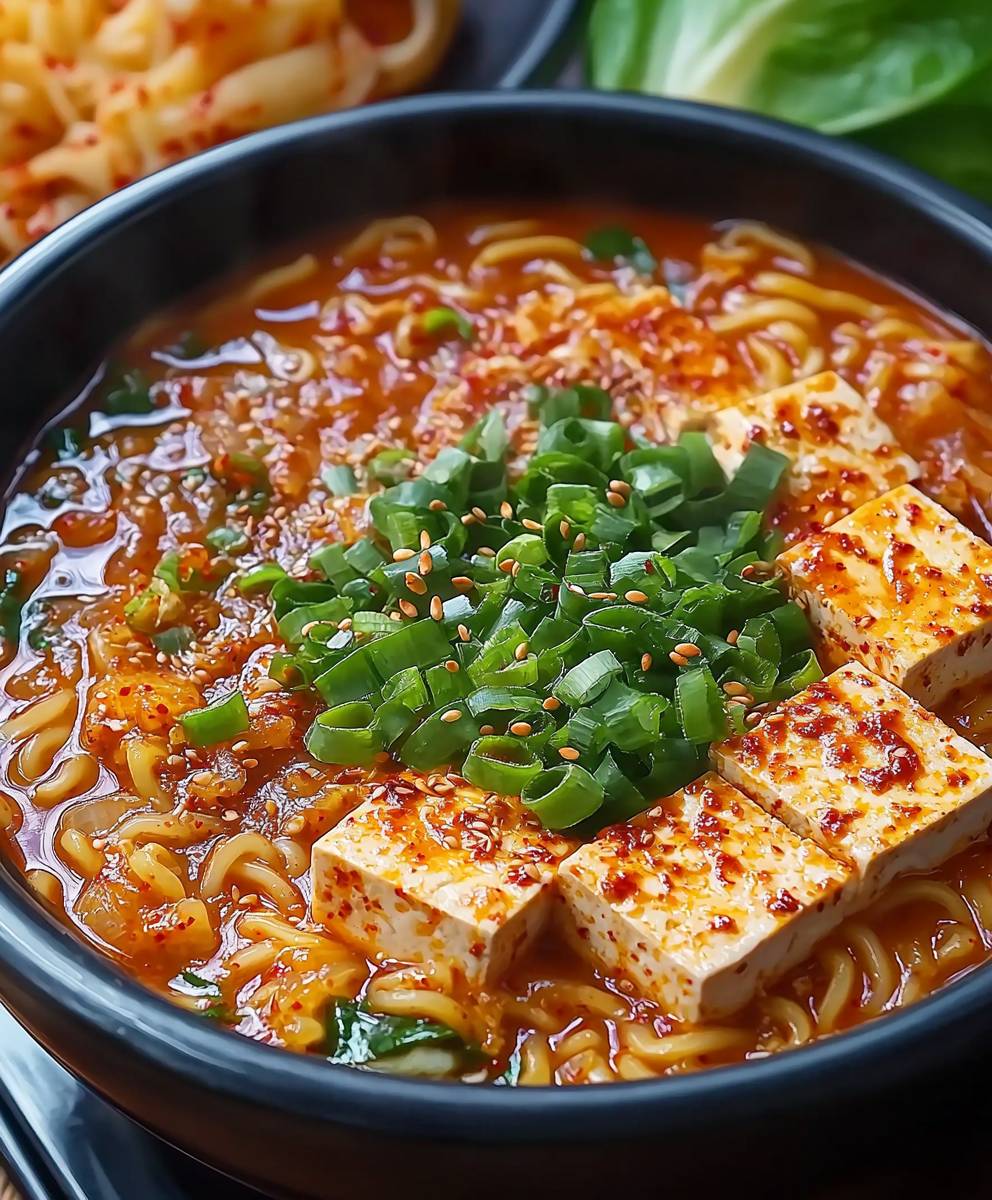 Korean Spicy Tofu Soup