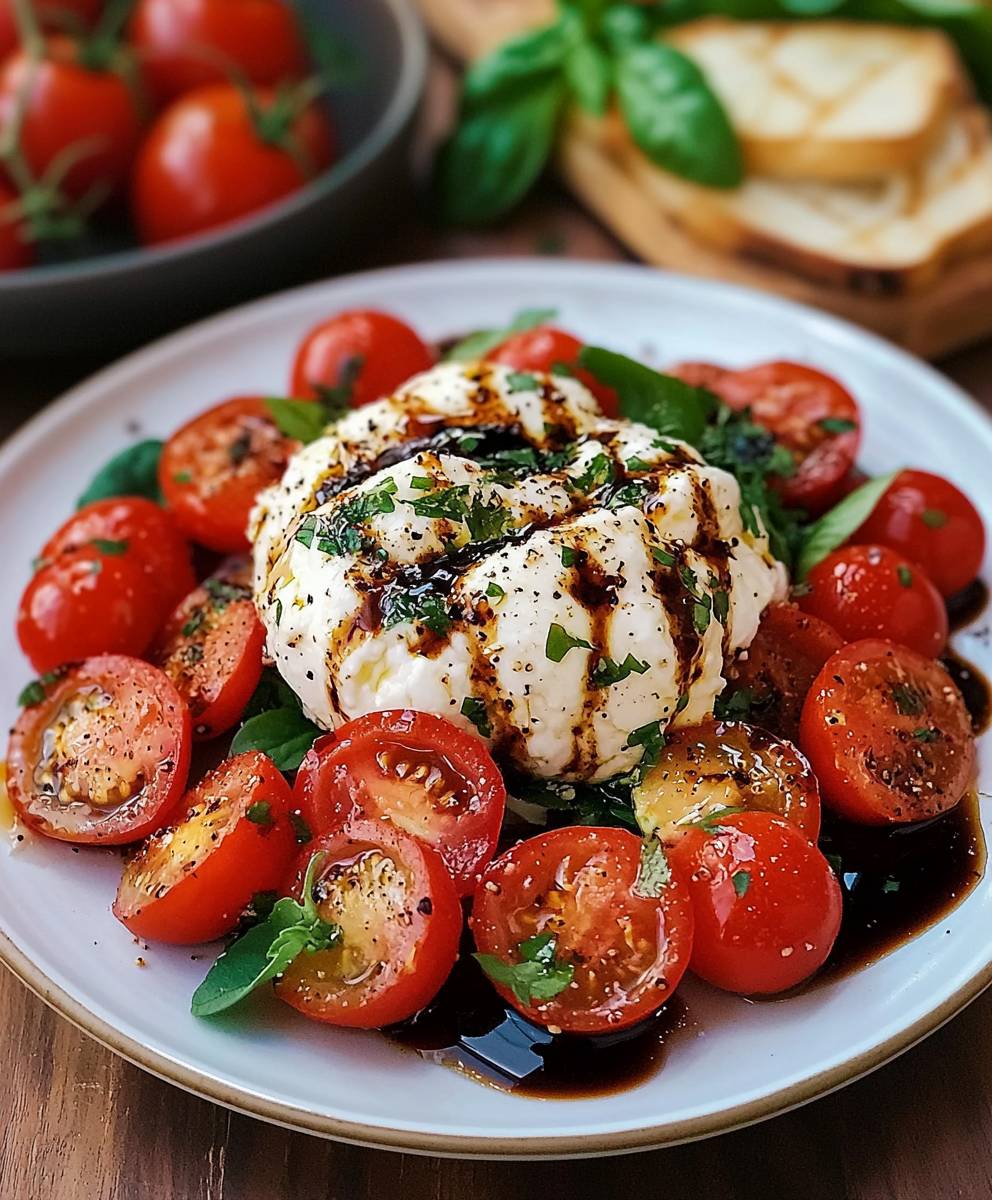 Balsamic Cherry Tomato Salad