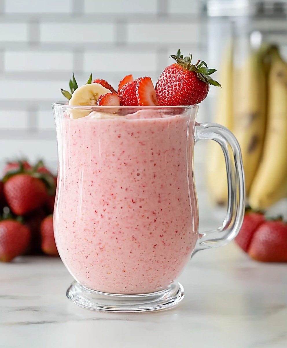Strawberry Banana Smoothie