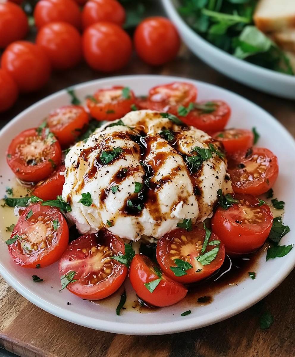 Balsamic Cherry Tomato Salad