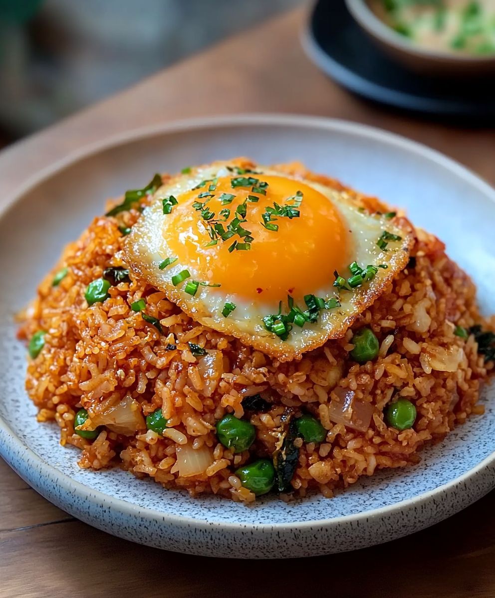 Spam Kimchi Fried Rice