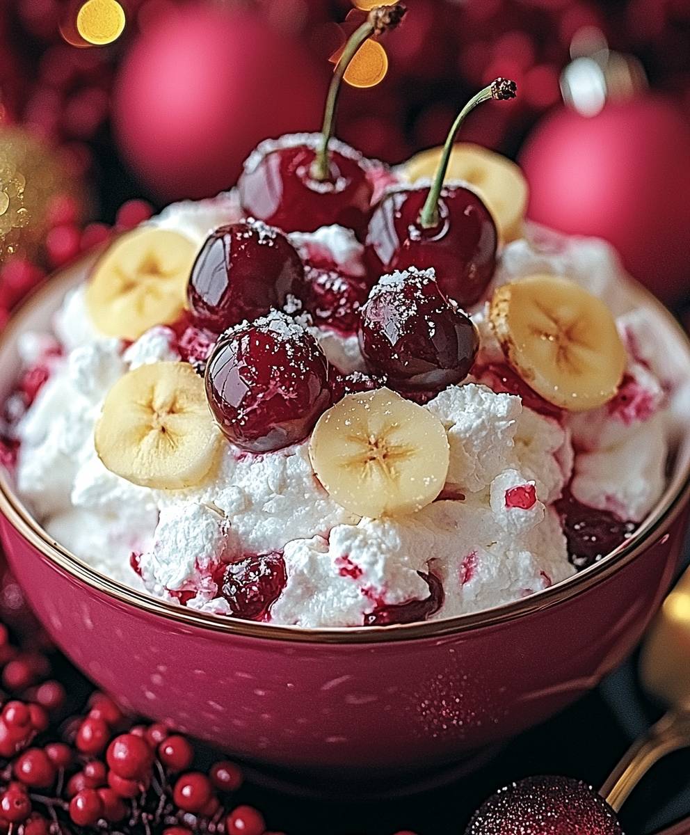 Christmas Cherry Fluff