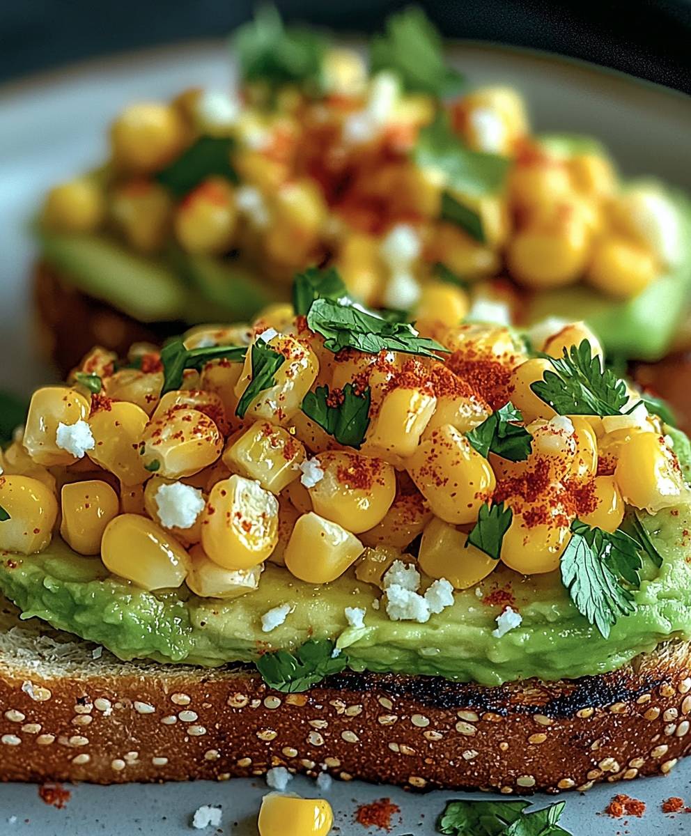 Mexican Street Corn Toast