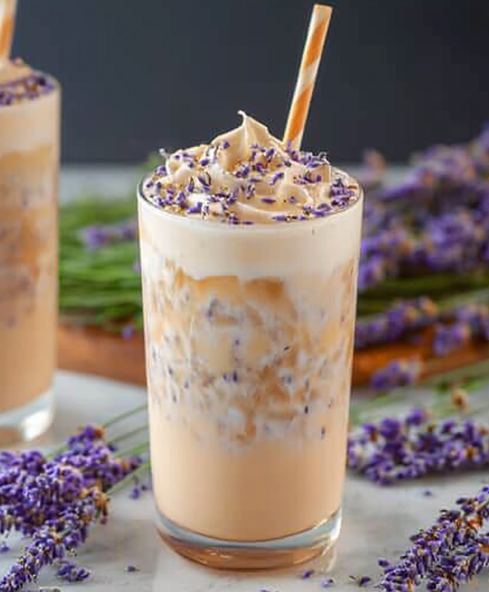 Lavender Cream Latte