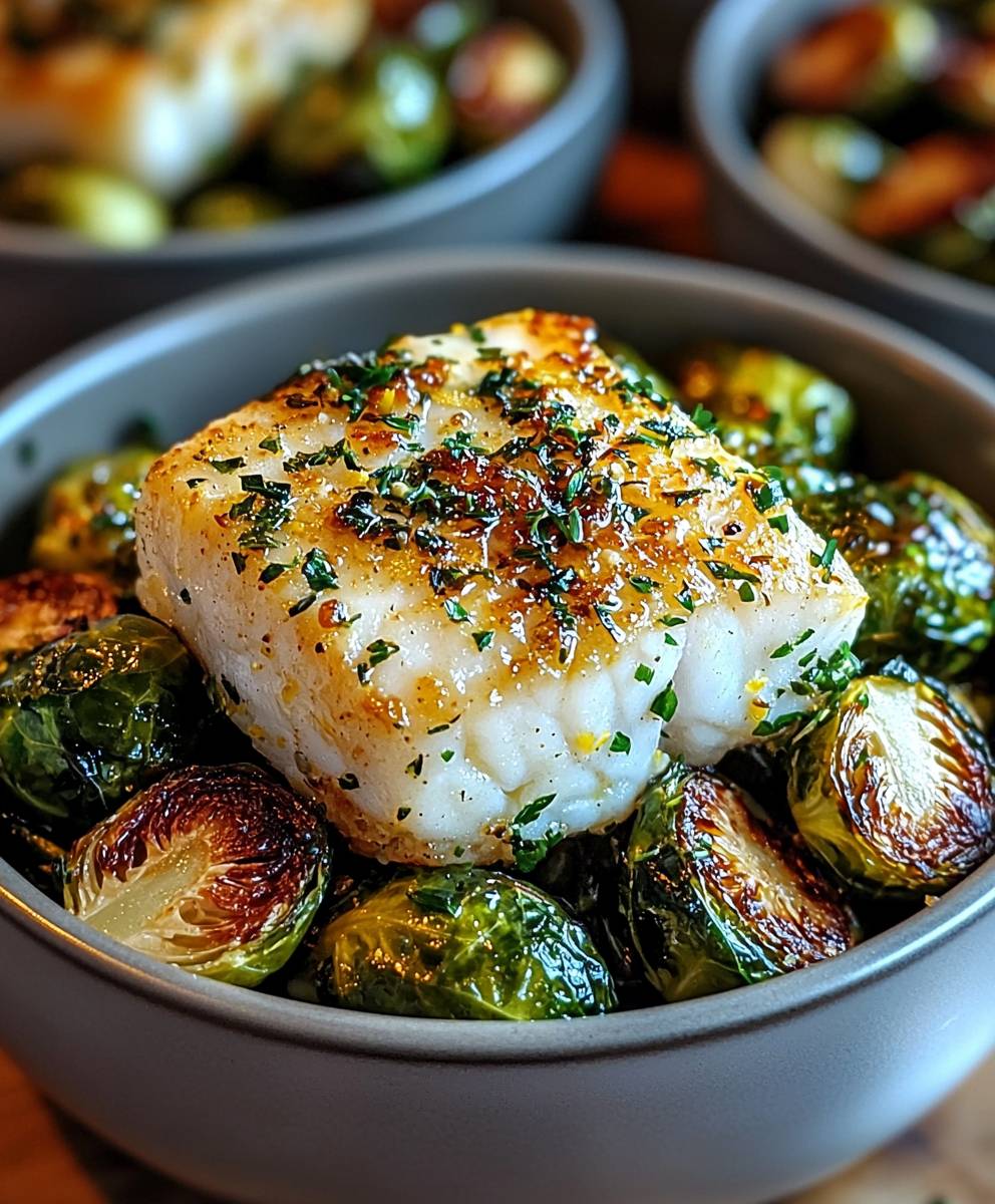 Lemon Garlic Butter Cod