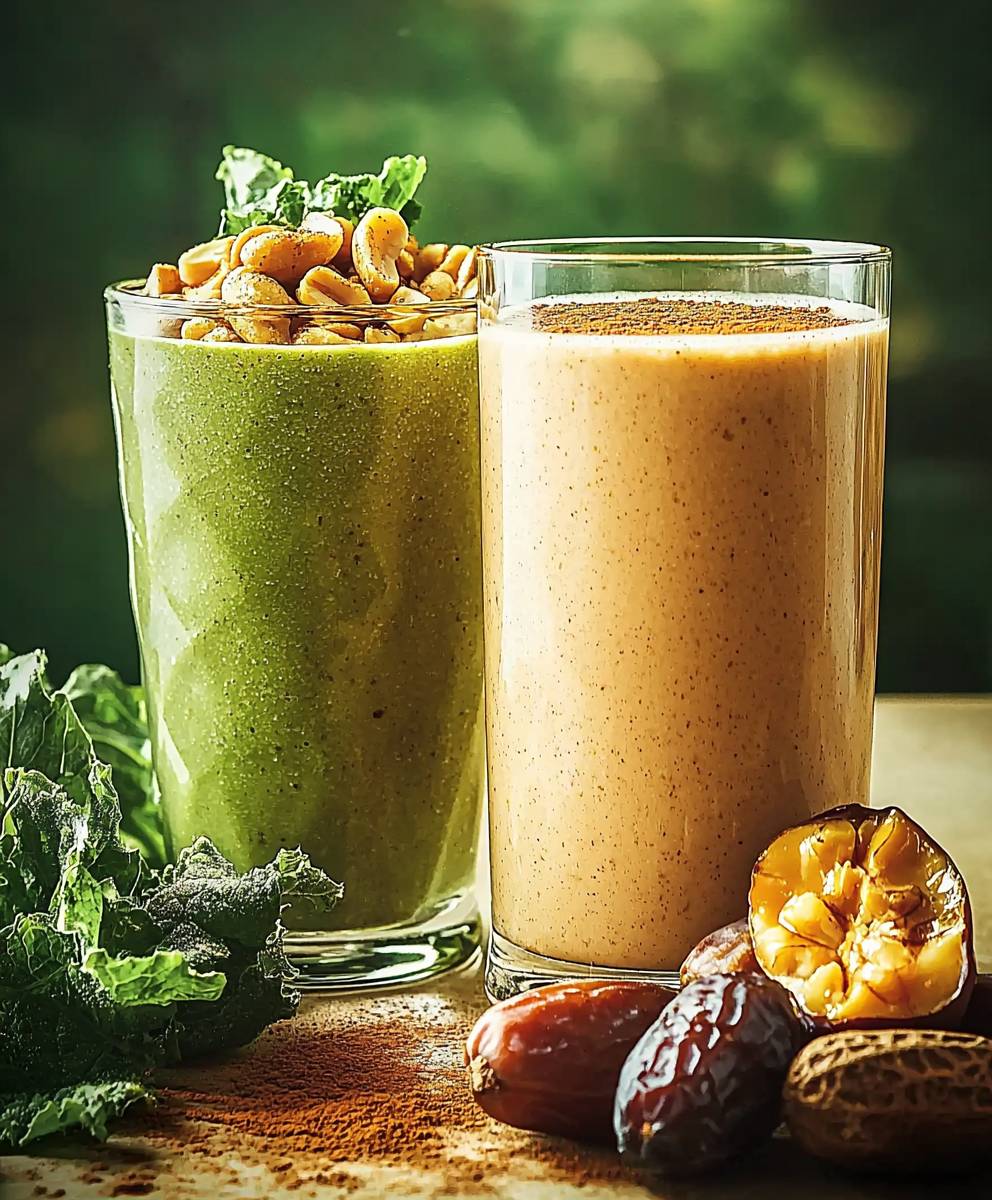 Almond milk smoothie