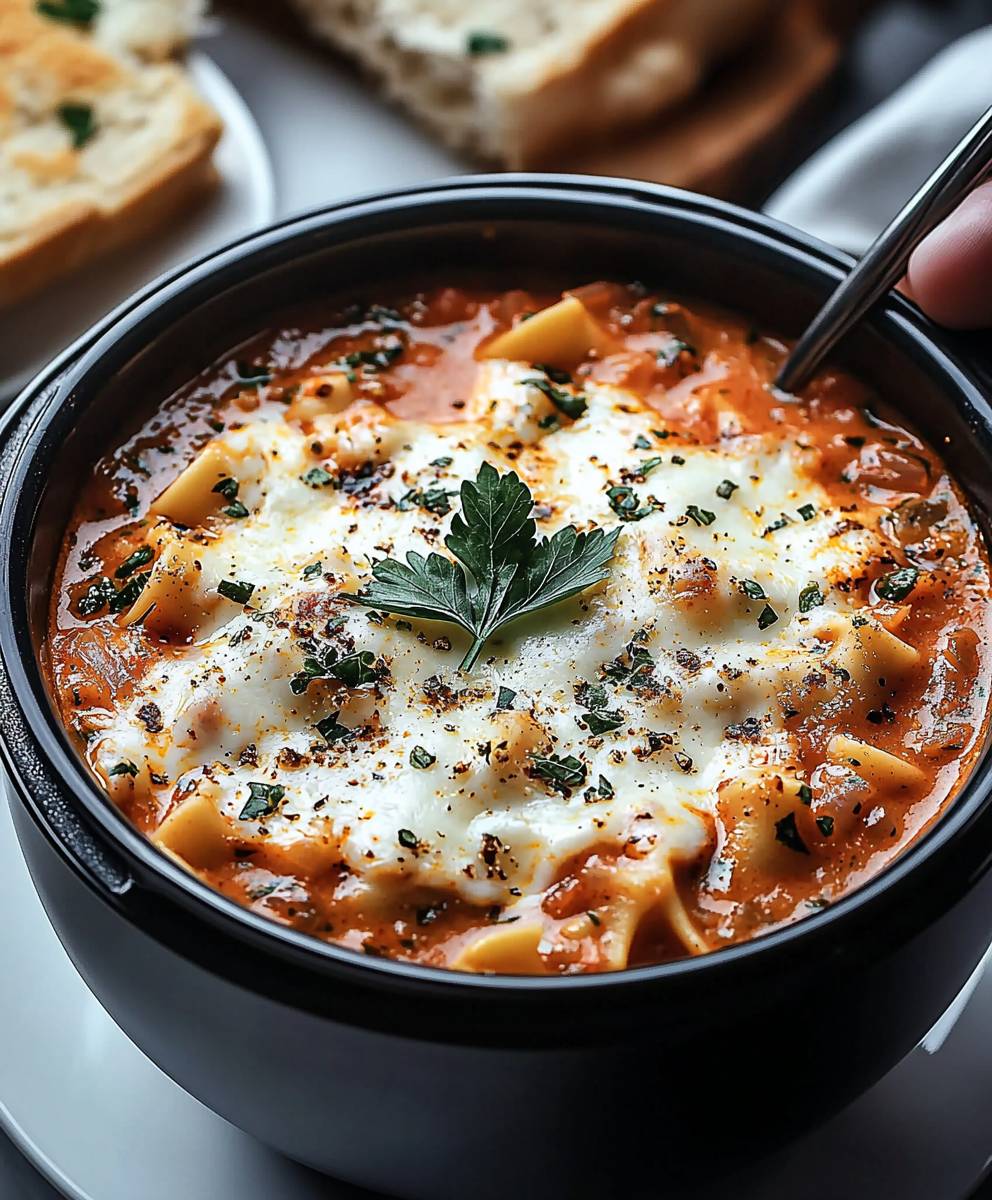 Instant Pot Lasagna Soup
