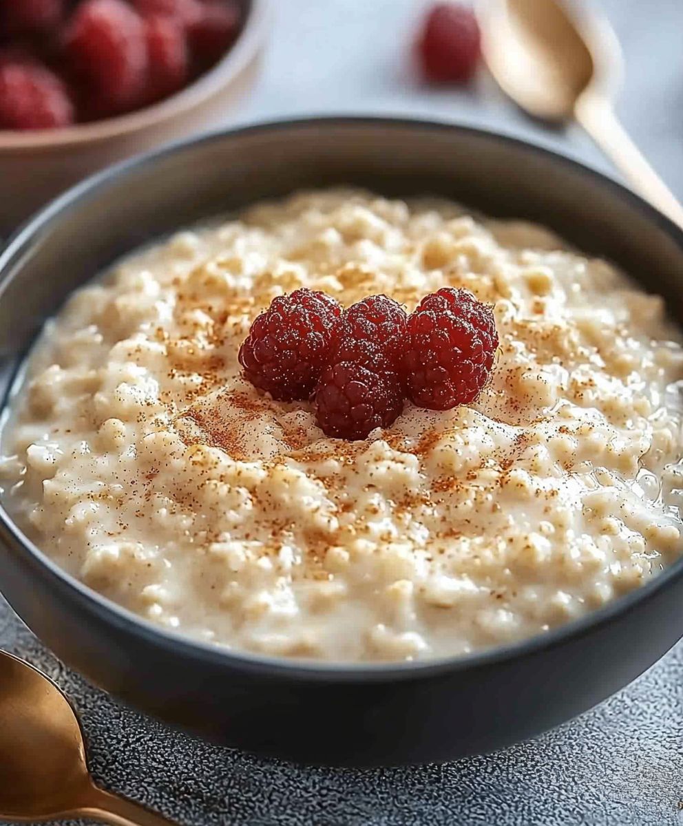 Creamy breakfast porridge