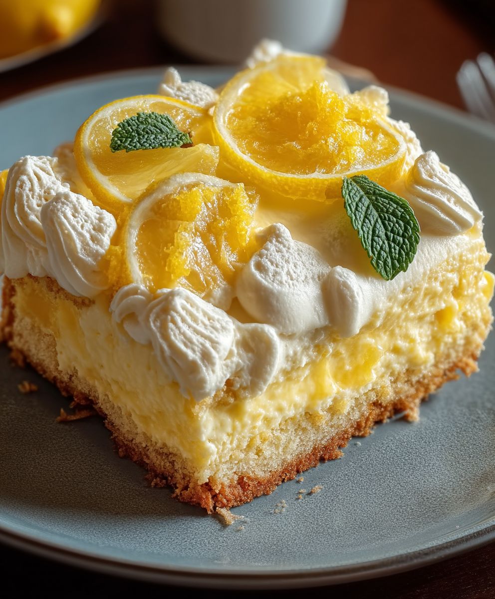 Limoncello Mascarpone Kuchen