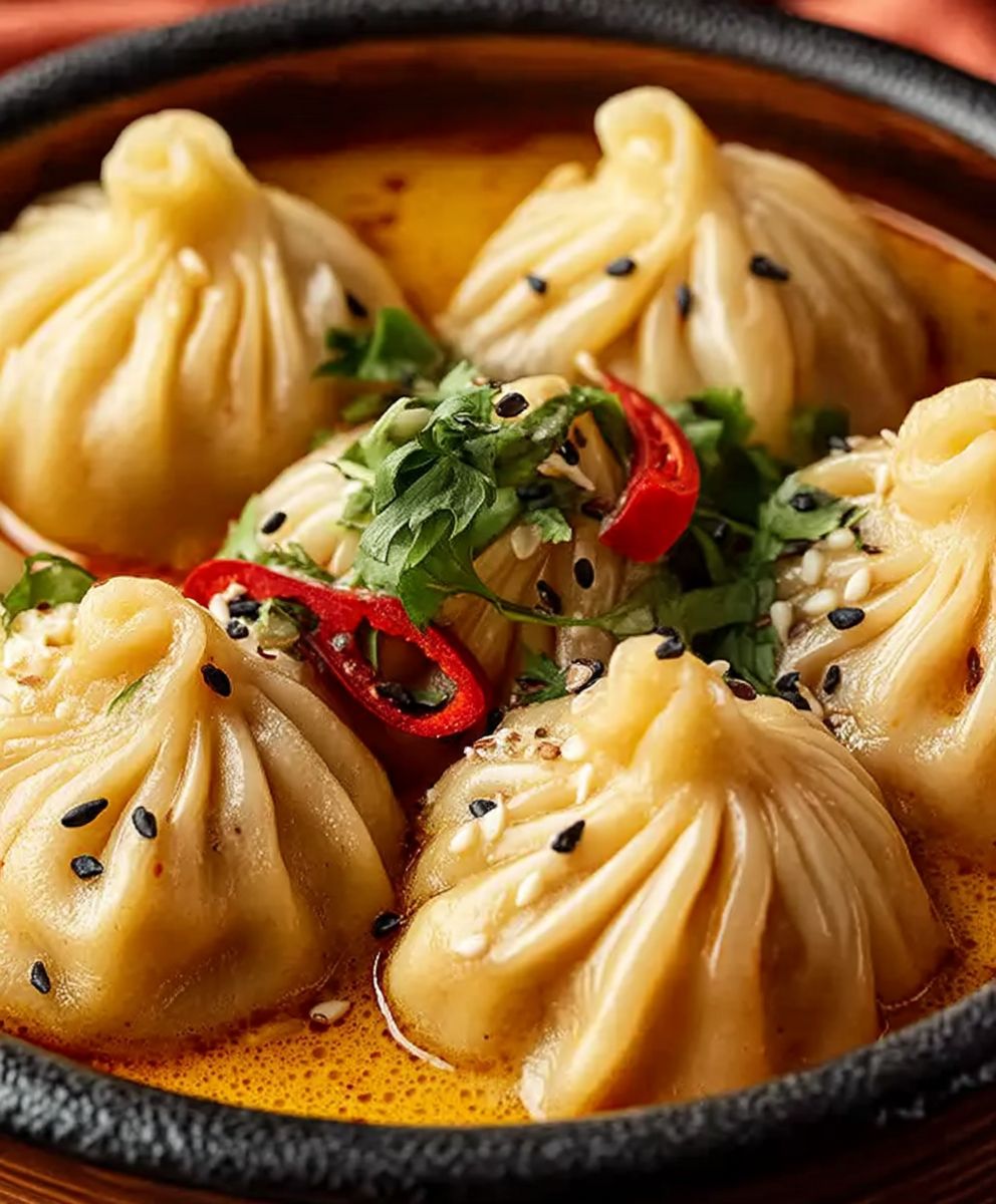 Thai Curry Soup Dumplings