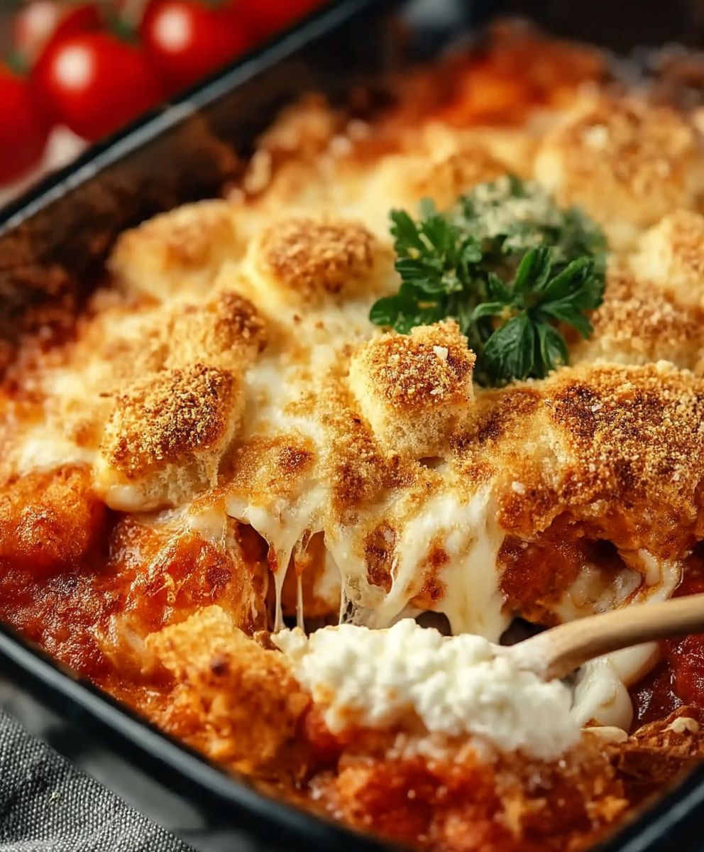 Chicken Parmesan Bake