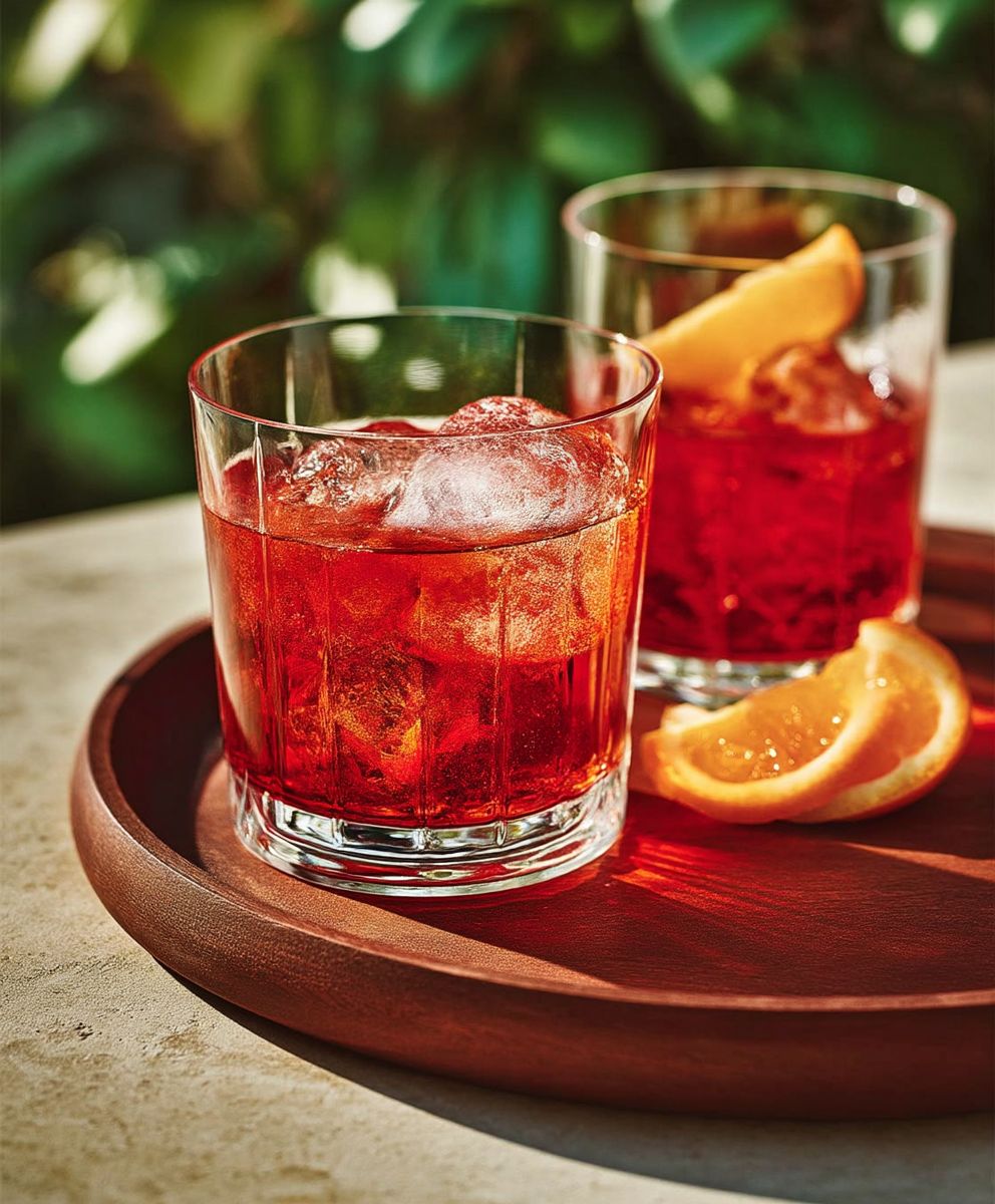 Wrong Negroni Cocktail
