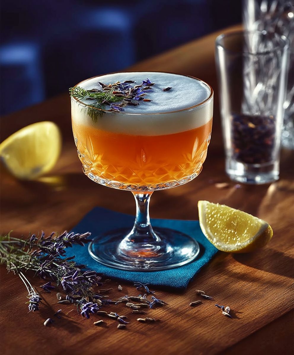 Earl Grey Gin Sour