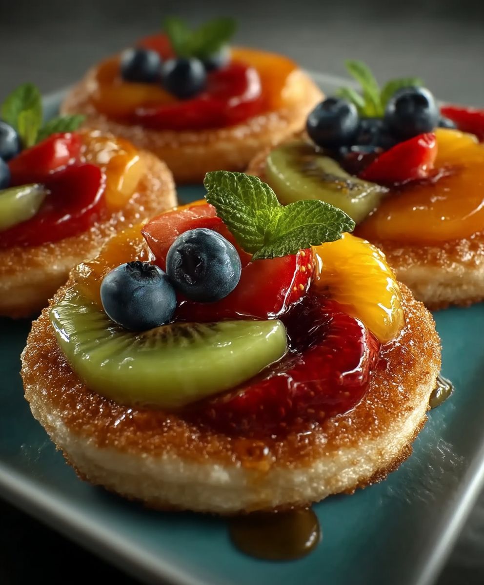 Bisquick fruit rings