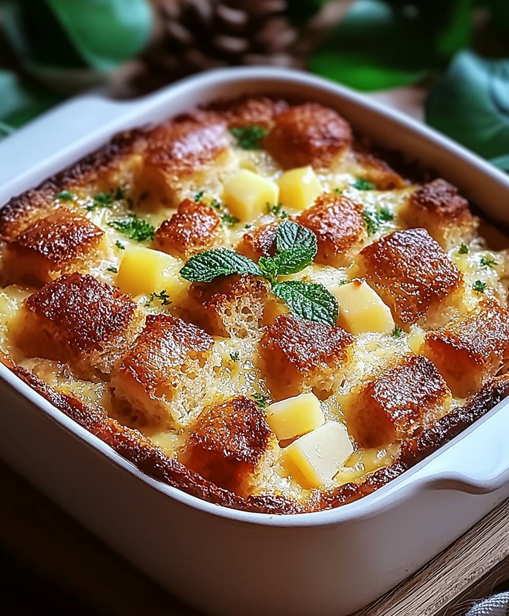 Hawaiian Sweet Bread Strata