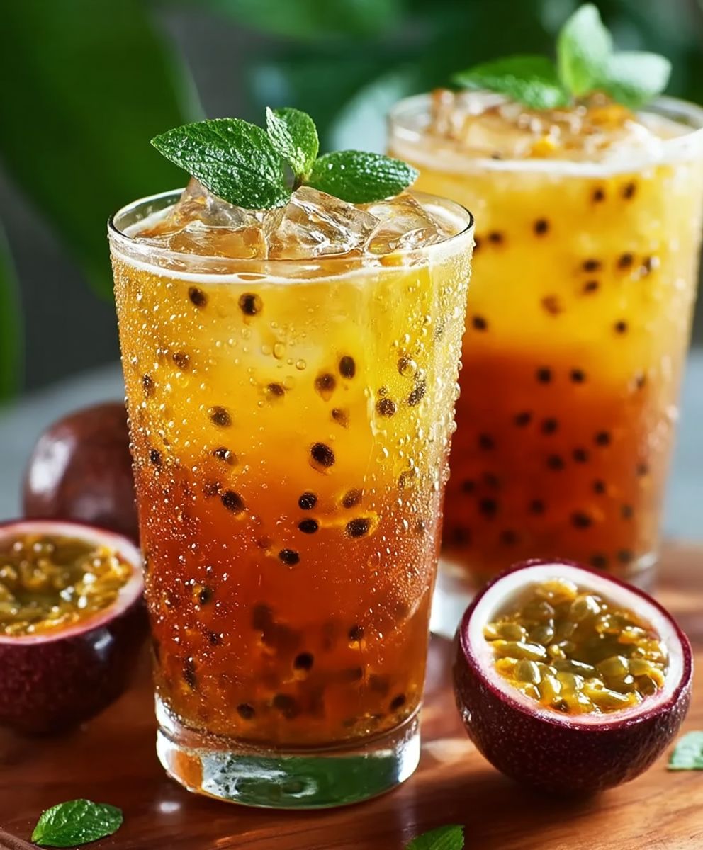 Passion Fruit Iced Tea