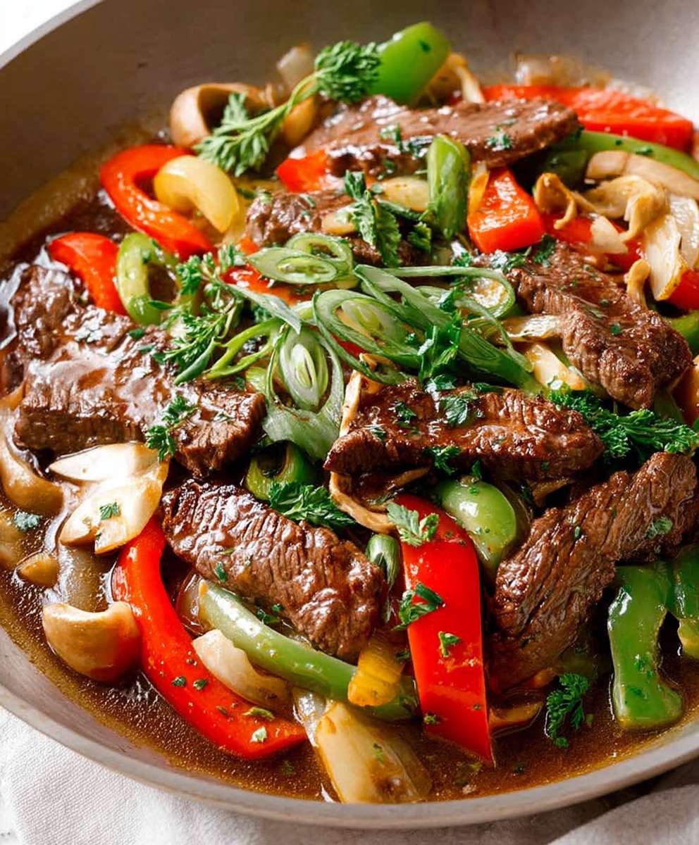 Honey Balsamic Beef Stir Fry