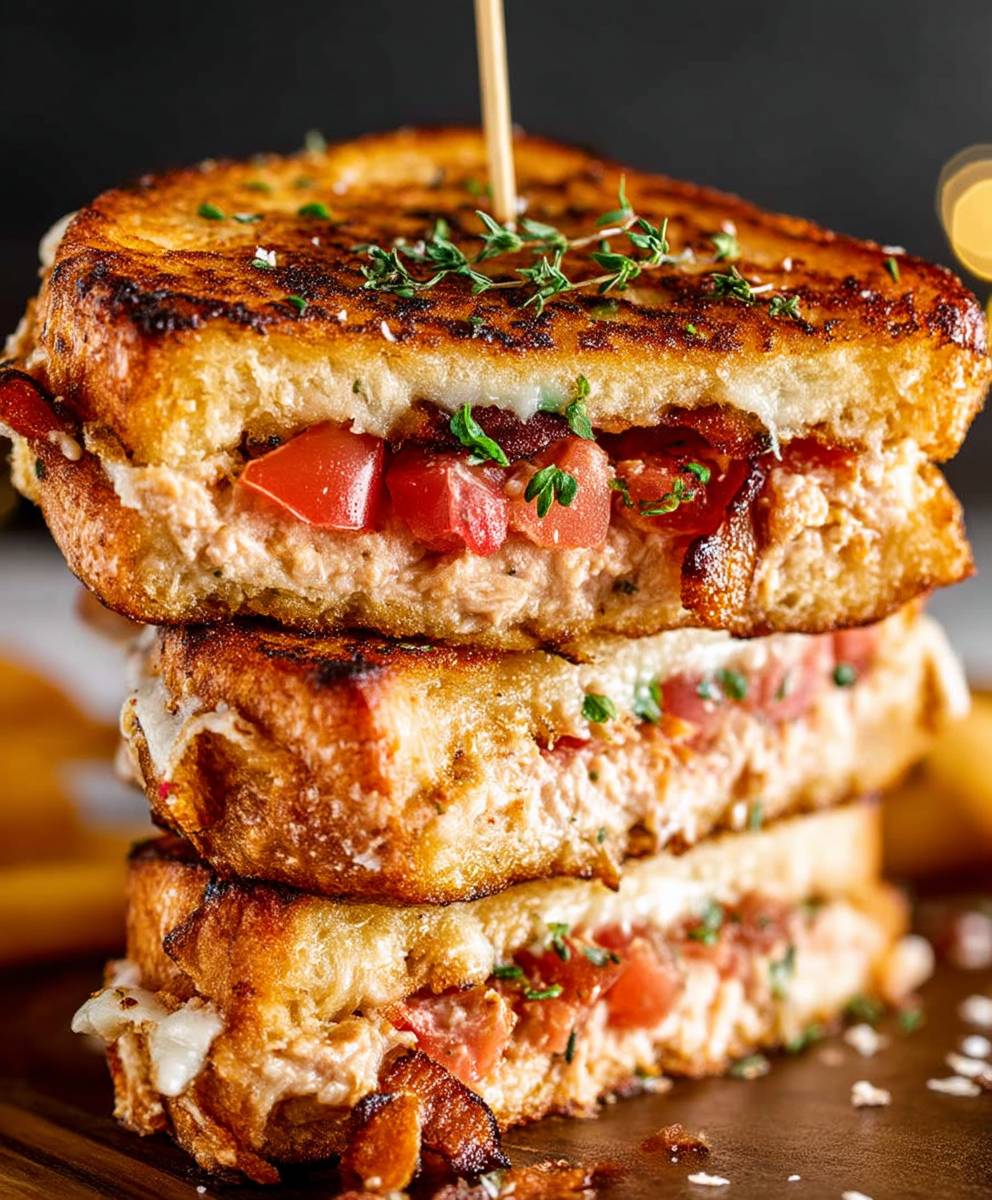 Tuna grilled cheese