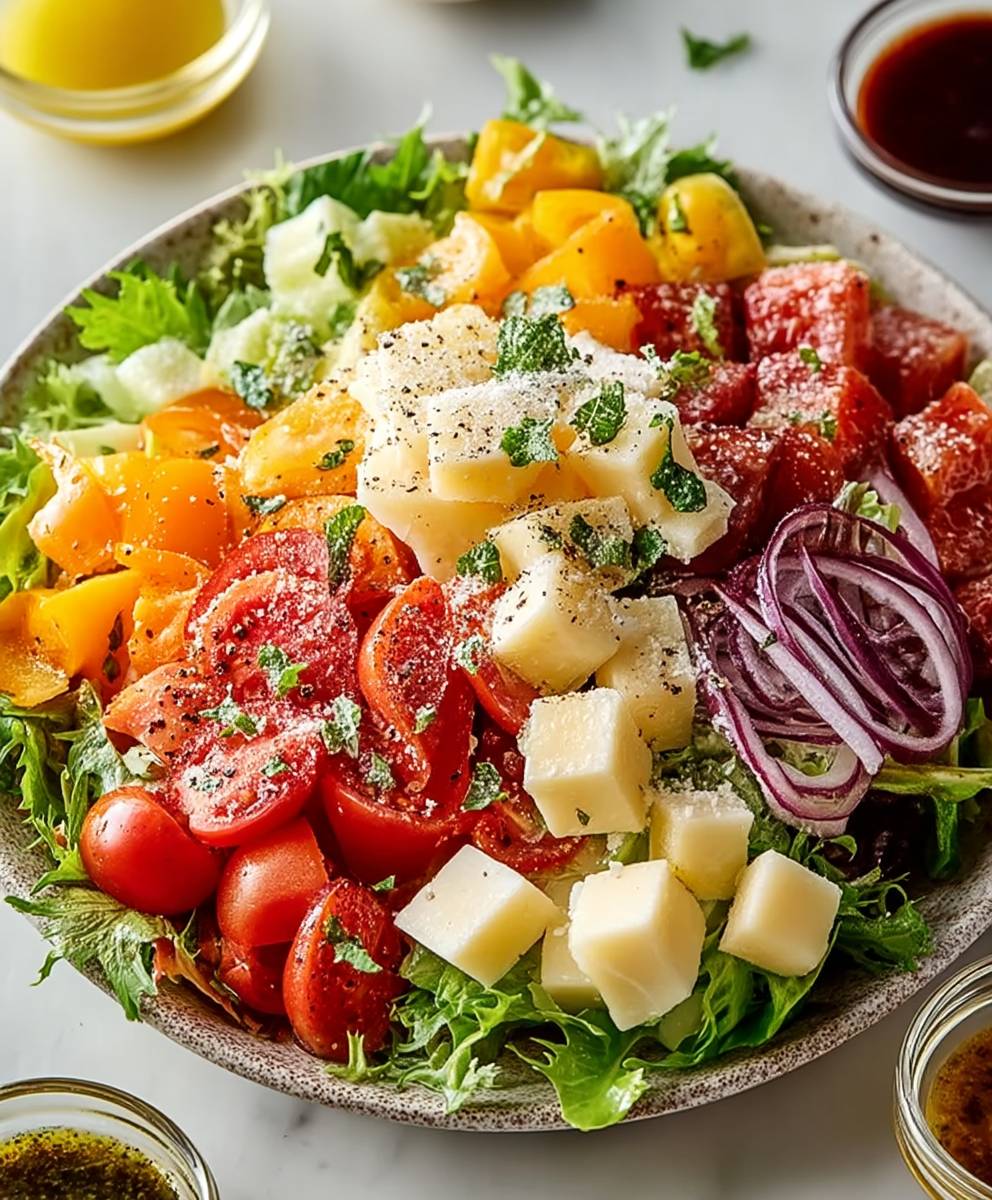 Italian chop chop salad