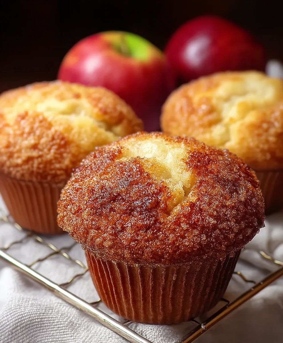 Apple cider muffins
