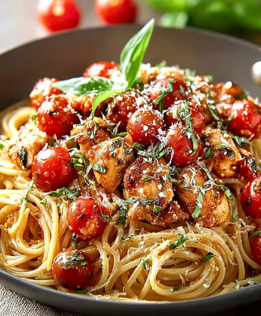 Bruschetta Chicken Pasta