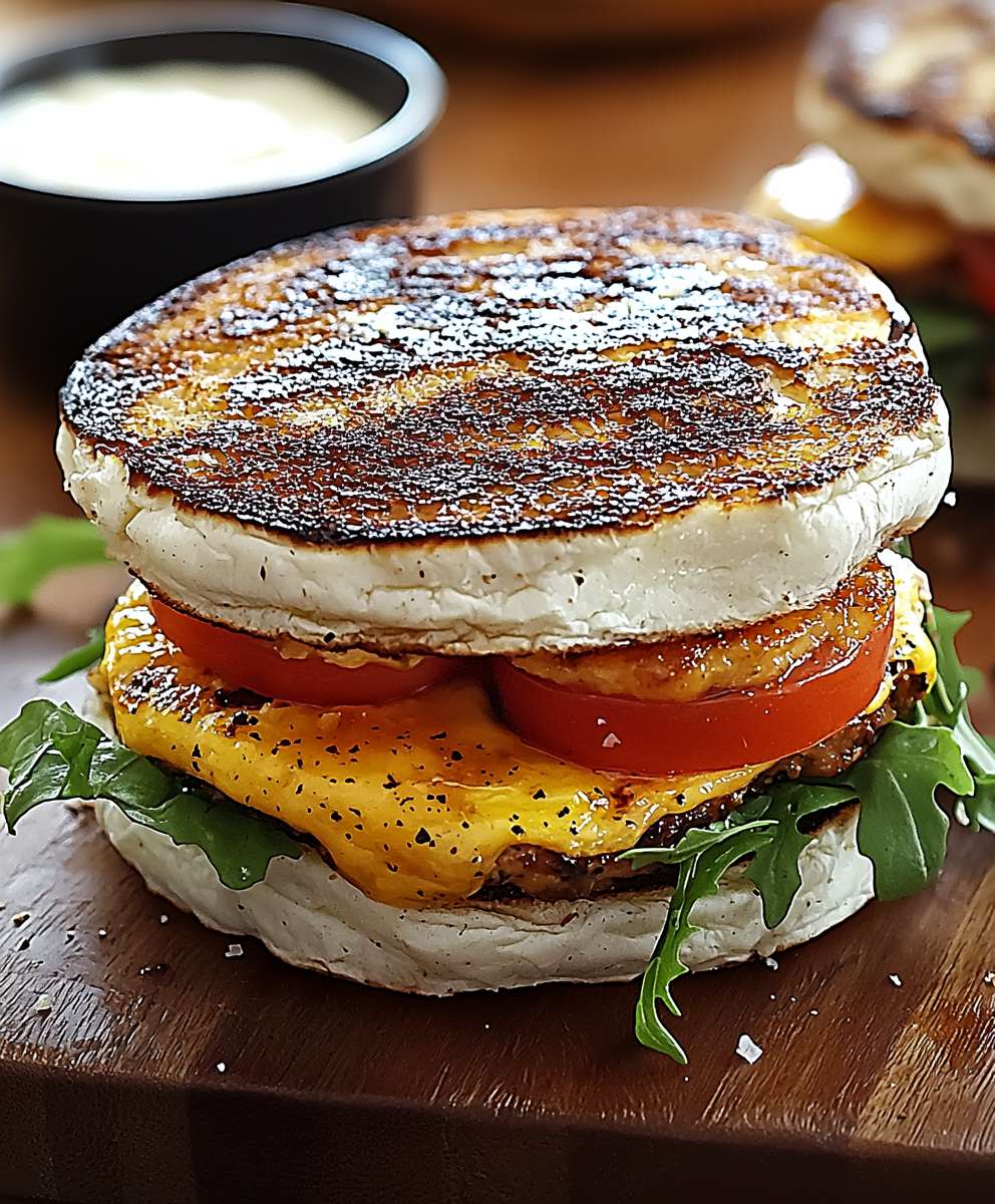 Blackstone breakfast sandwiches