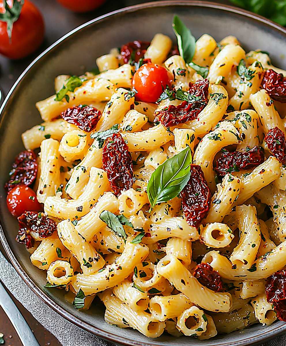 Sun Dried Tomato Pasta