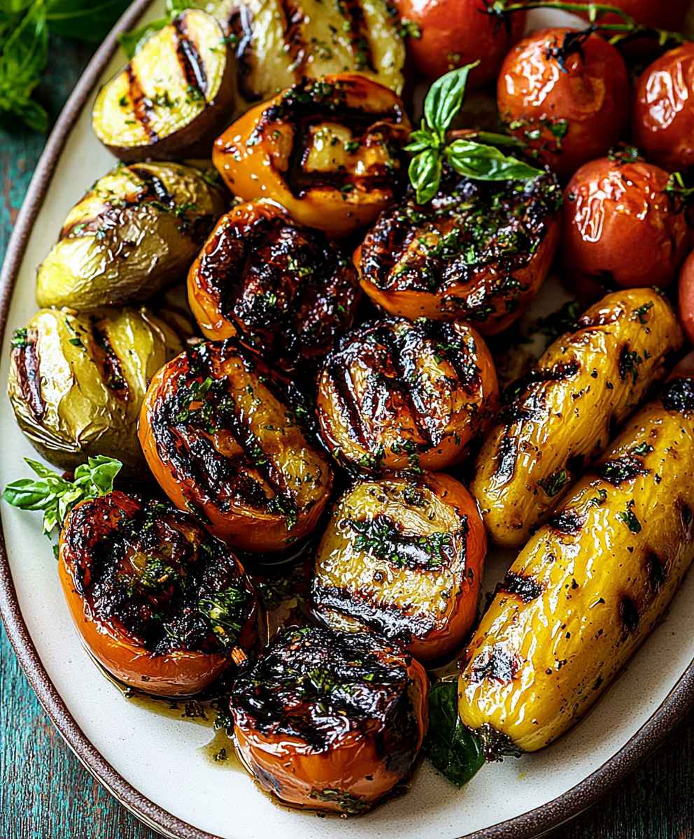 Grilled Balsamic Vegetables