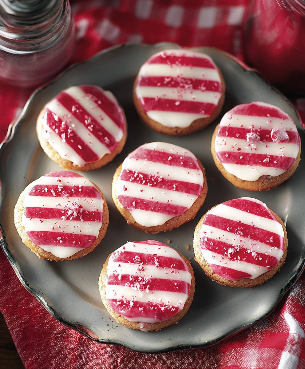 Peppermint Sandwich Cookies