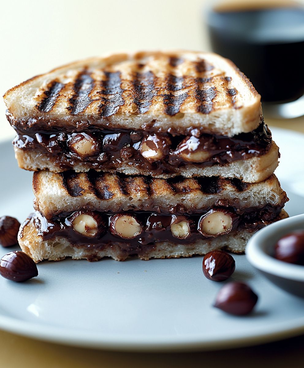 Chocolate Hazelnut Panini