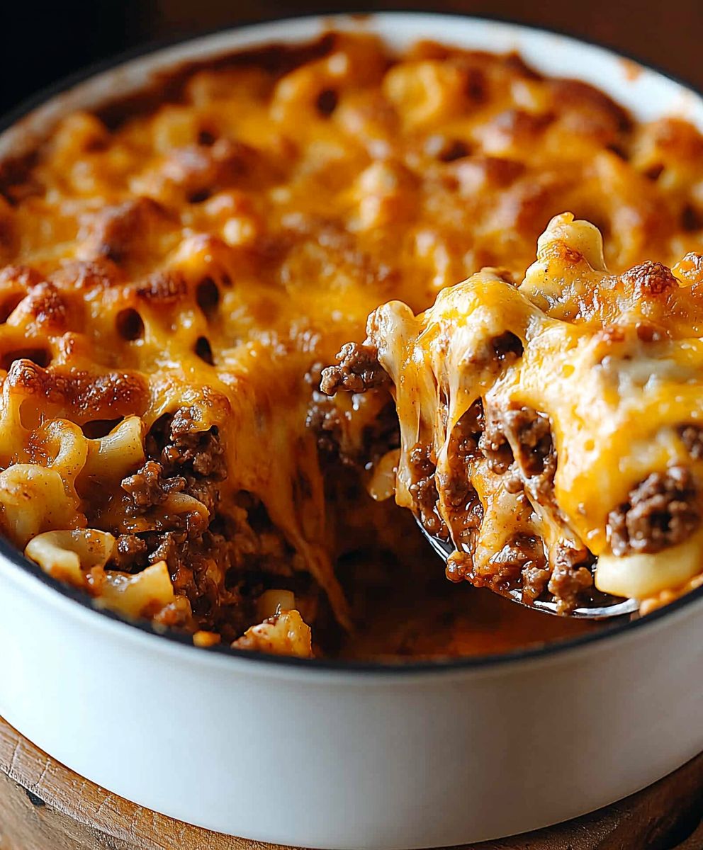 Cheeseburger Casserole