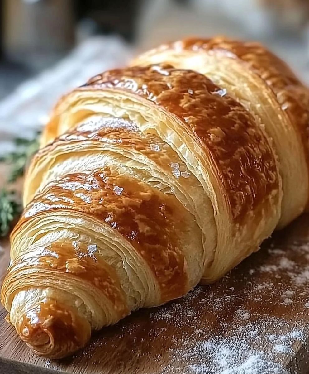 Flaky Croissants