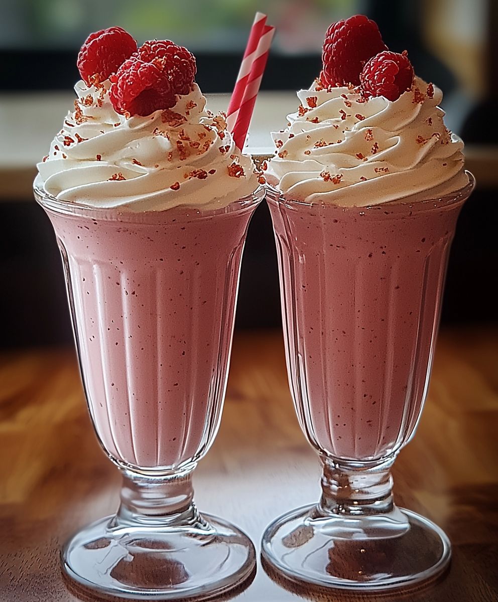 Fraise Maison Milkshake