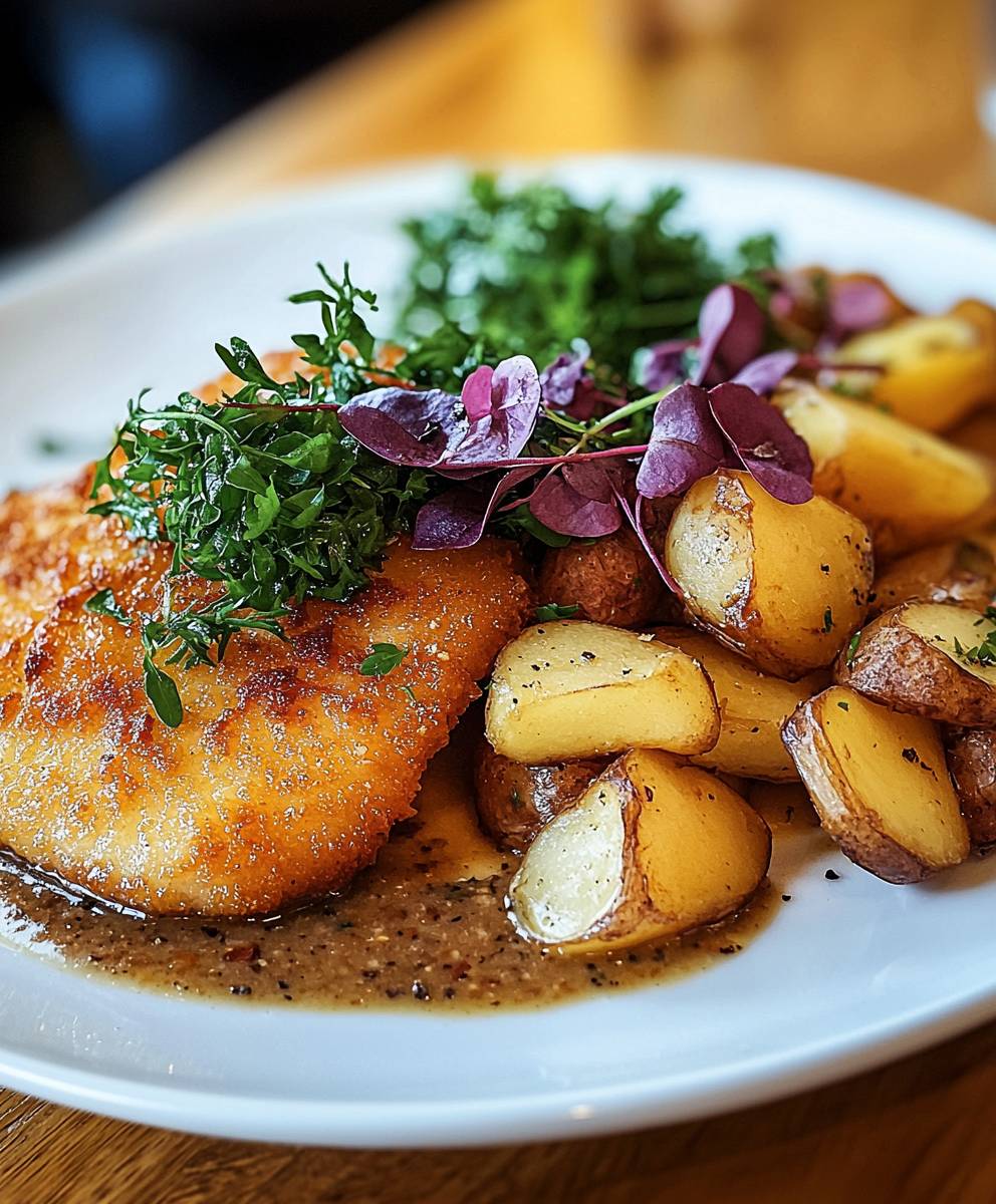 German hunter schnitzel