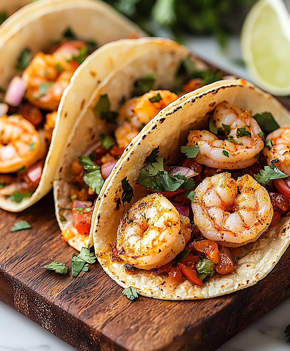 Cajun Shrimp Tacos