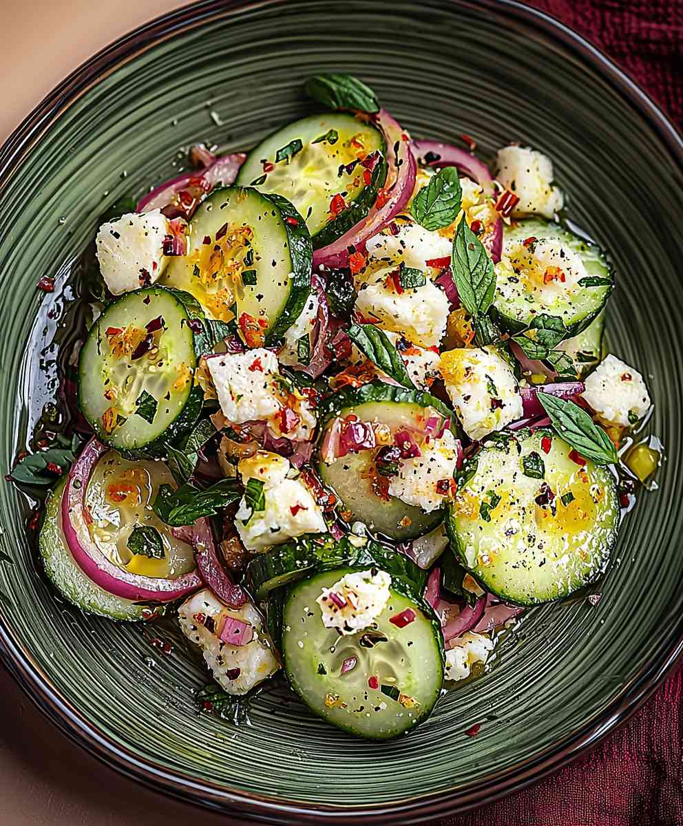 Smashed Cucumber Salad