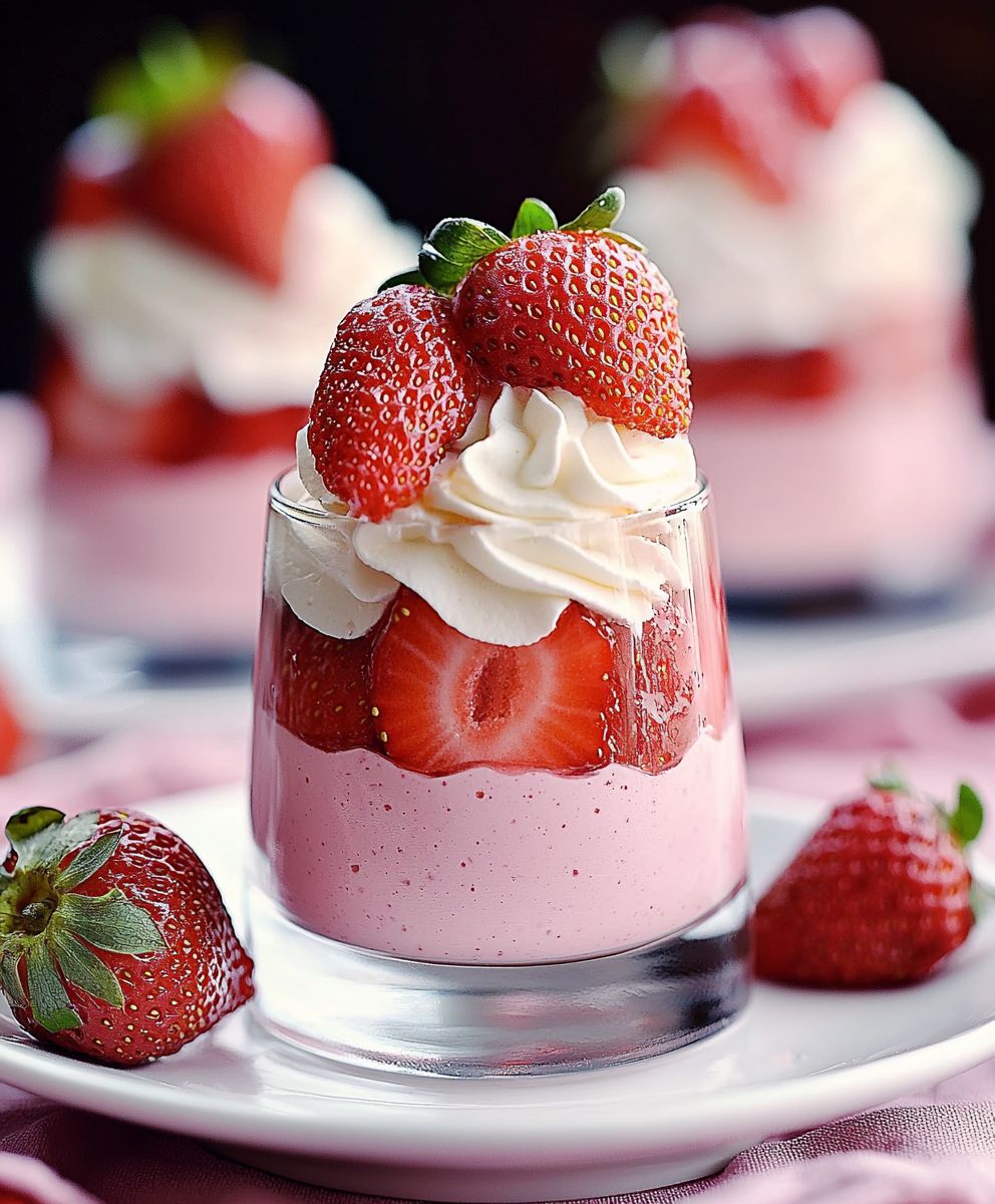 Strawberry Mousse