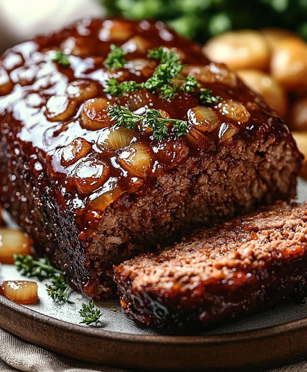 Onion Soup Meatloaf