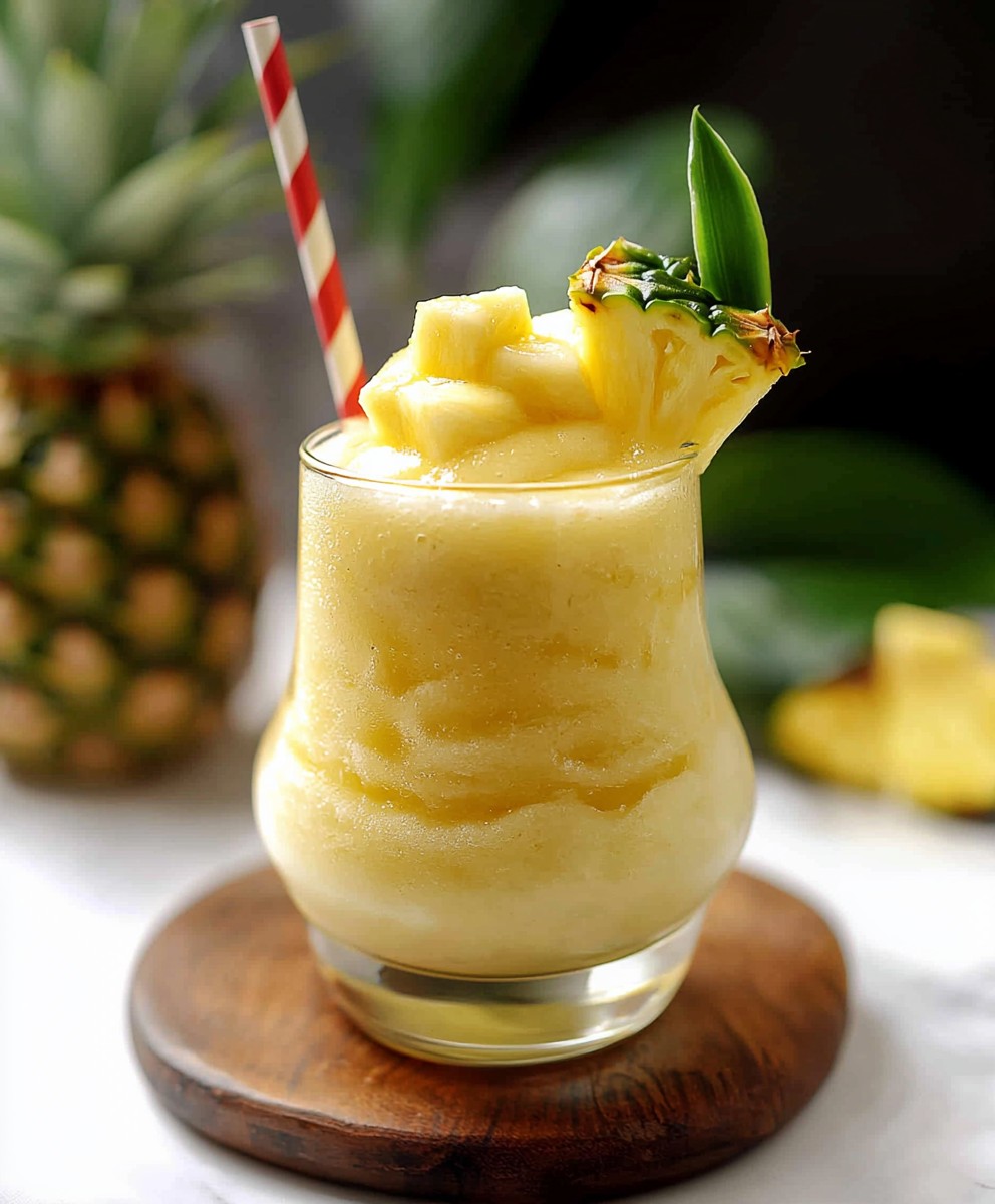 Pineapple Slushie